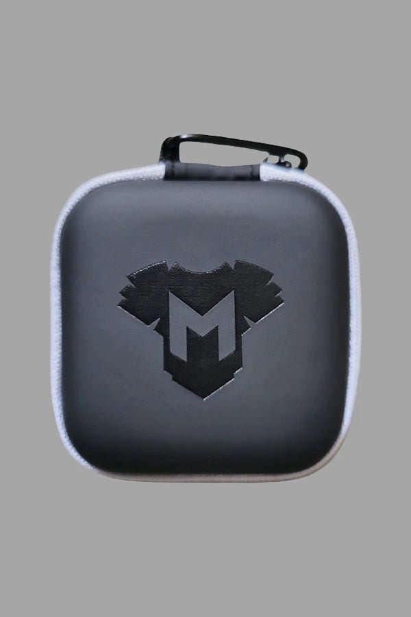 Jax Wanderlust. Mini Zip - Case with Carabiner. Black + White - Maskulo - MCS102 - YX - Maskulo Global (EU) Store