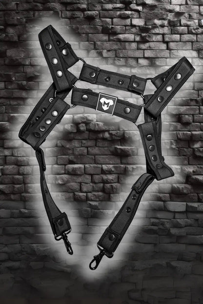 Jaxon Hexguard. Neoprene body harness. Black - Maskulo - MHR192 - YX - Maskulo EU Global Online Store