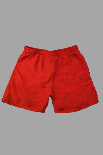 Flynn Cyclone Soft - Touch Nylon Shorts. Red - Maskulo - MSH240 - Y1 - Maskulo Global (EU) Store